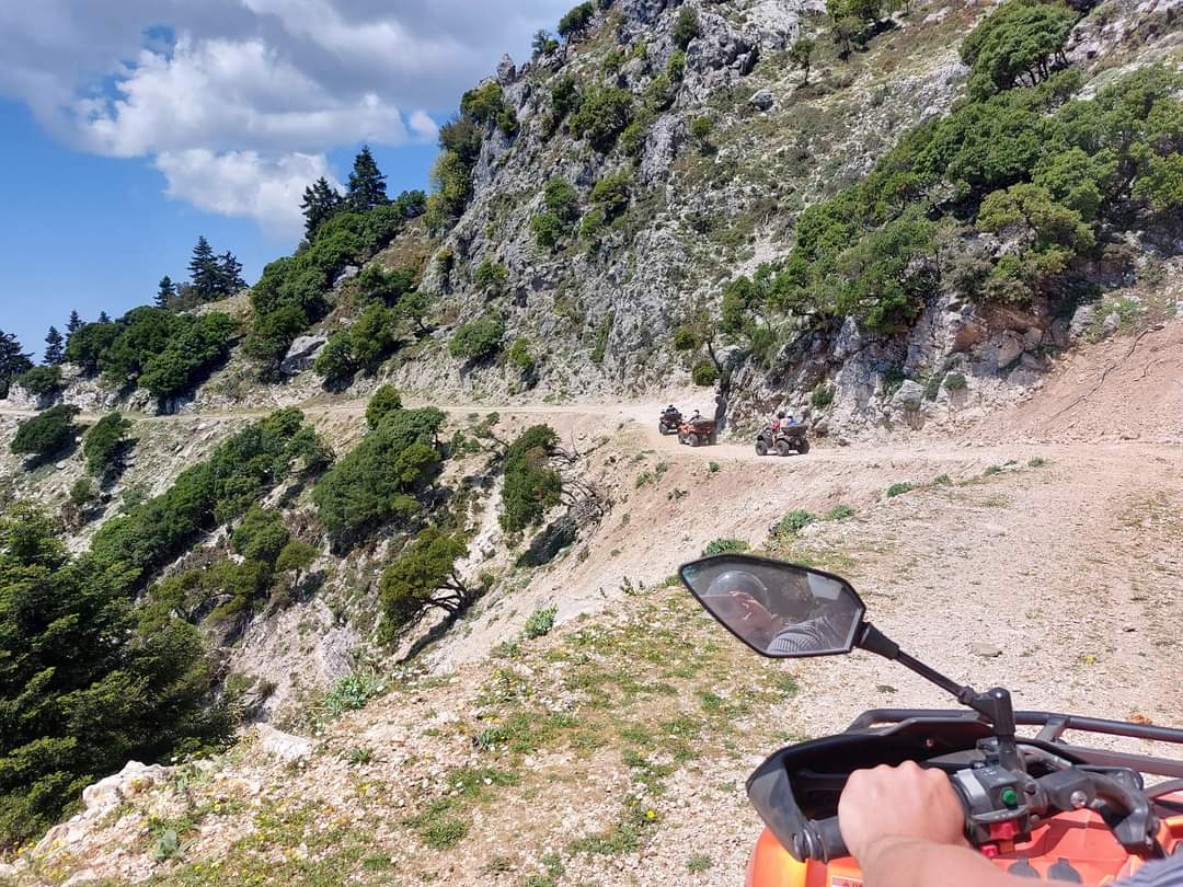 Aenos mountain quad safari Kefalonia